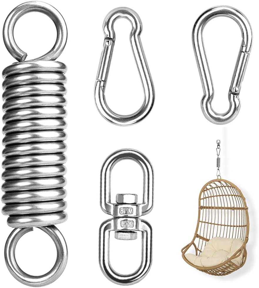 Kit con molla in acciaio per poltrona sospesa