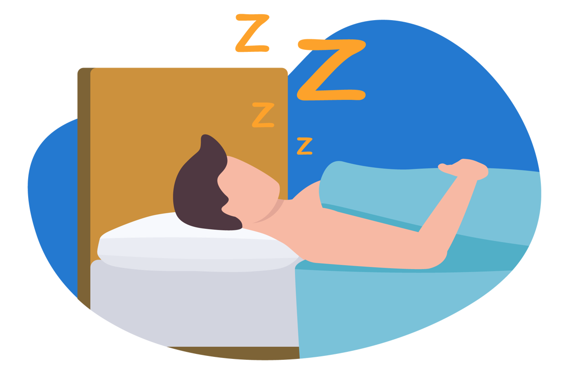 Dormire sulla schiena e russare