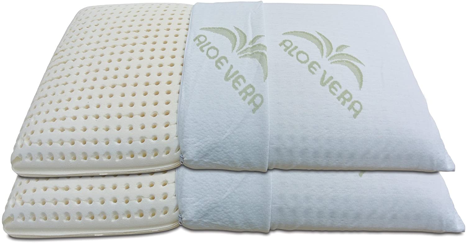 Coppia di cuscini aloe vera Baldiflex
