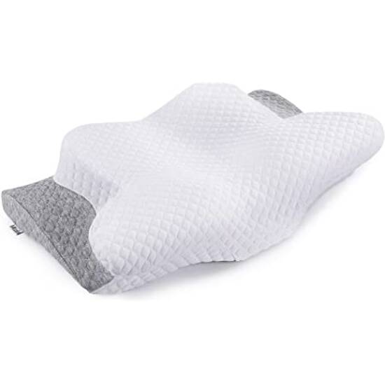 È questo il cuscino migliore e ortopedico ideale per la cervicale e per chi  dorme su un fianco