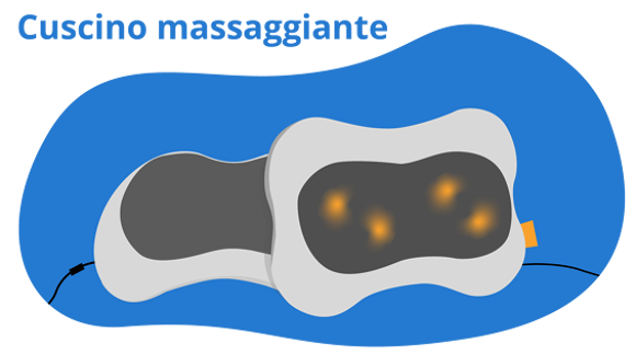 Cuscino massaggiante