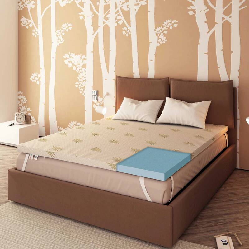 Topper baldiflex memory foam 6-7 cm